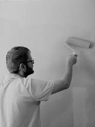 Professional decorators in London at work